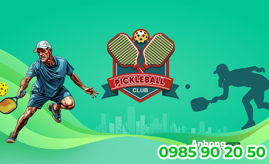Top 15+ mẫu backdrop giải Pickleball đẹp chuyên nghiệp Mẫu backdrop giải Pickleball 02