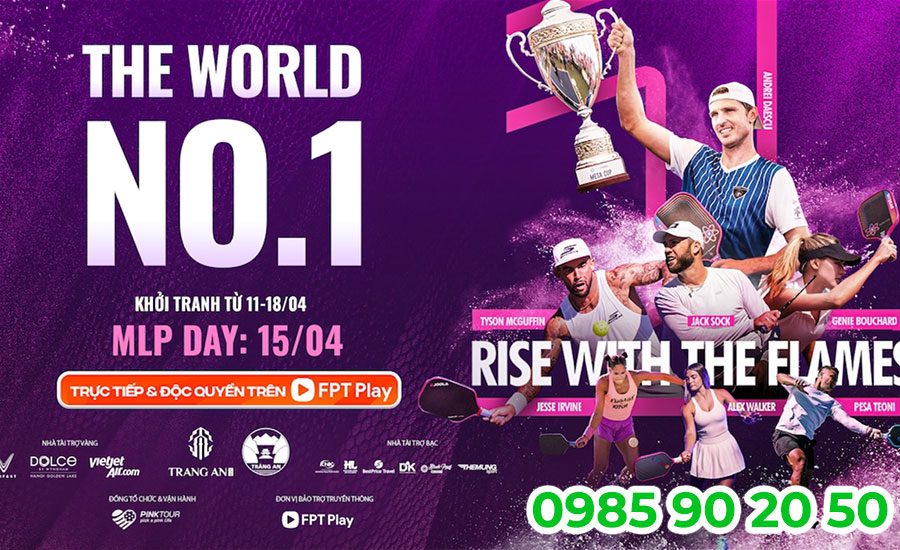 Top 15+ mẫu backdrop giải Pickleball đẹp chuyên nghiệp Mẫu backdrop Pickleball phải có các thông tin cơ bản về giải đấu