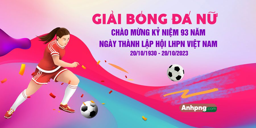 Mẫu băng rôn bóng đá sẽ có các thông tin liên quan tới giải đấu và nhà tài trợ