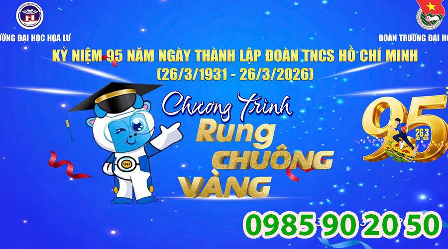 Mẫu băng rôn hội thi Rung chuông vàng 04