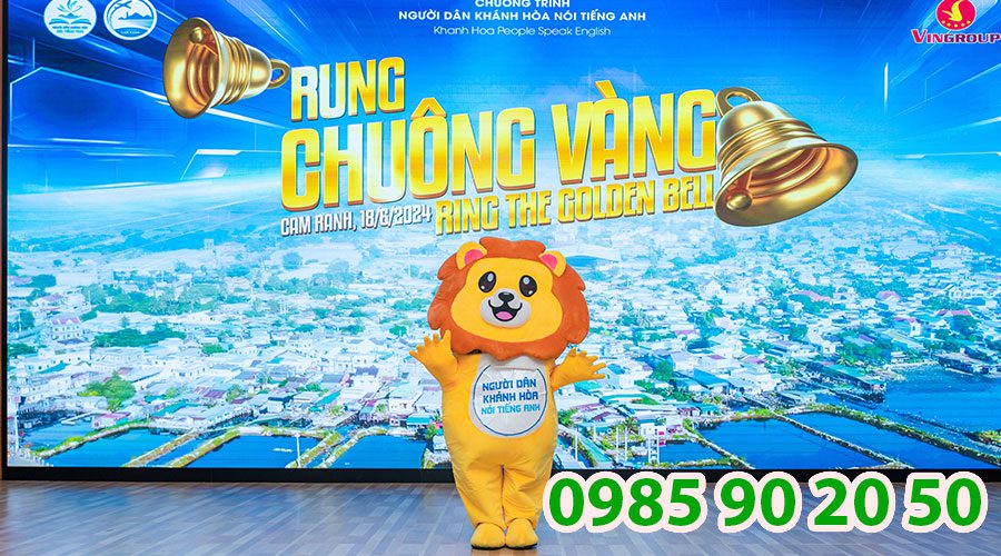 Mẫu băng rôn hội thi Rung chuông vàng 06