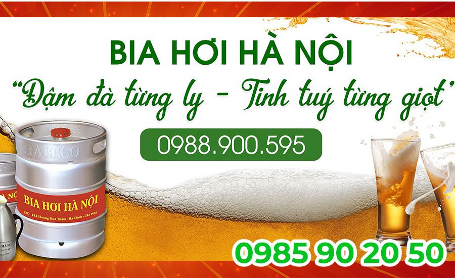 Top 10+ mẫu băng rôn khai trương quán bia đẹp thu hút khách