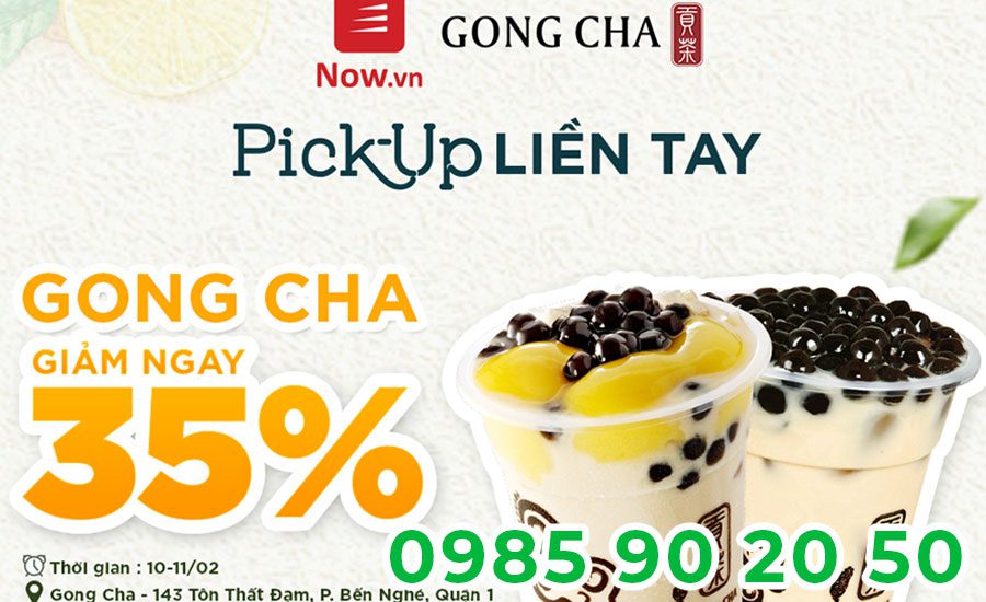 Mẫu băng rôn khai trương quán trà sữa 09