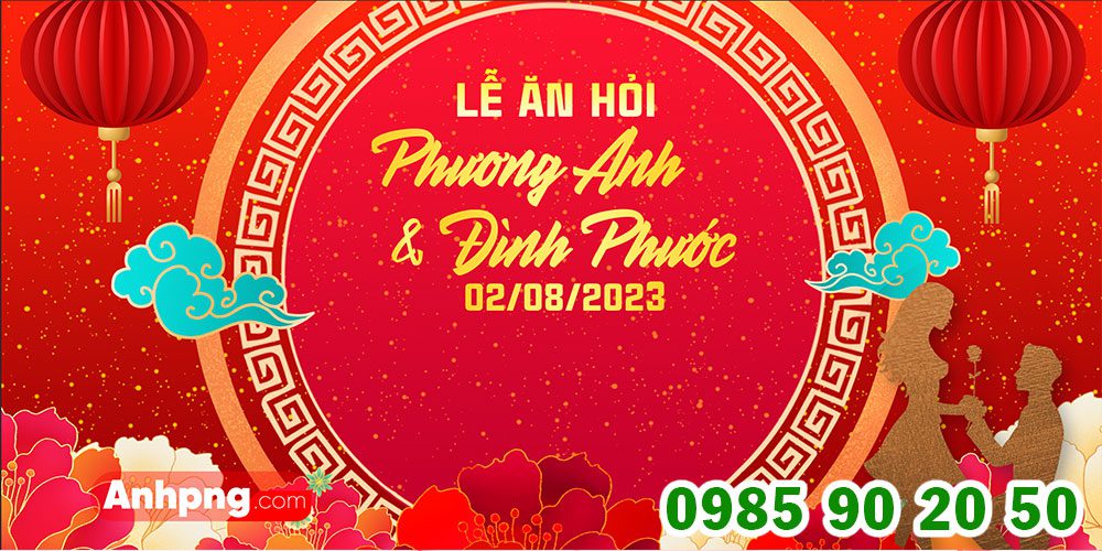 Top 10+ mẫu backdrop đám cưới đẹp đơn giản, sử dụng đa dạng Mẫu backdrop đám cưới 04