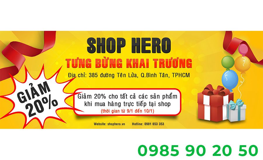 Mẫu băng rôn khai trương cửa hàng 04