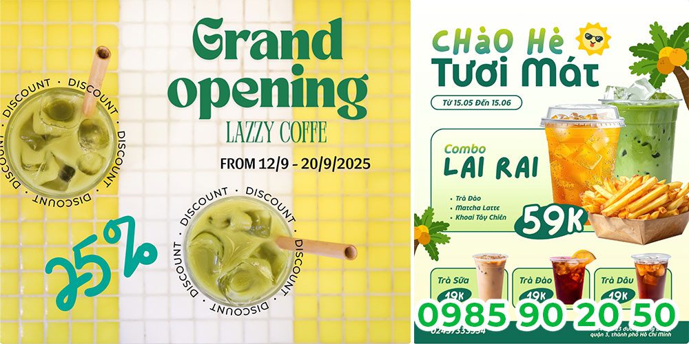 Mẫu băng rôn khai trương quán ăn 05