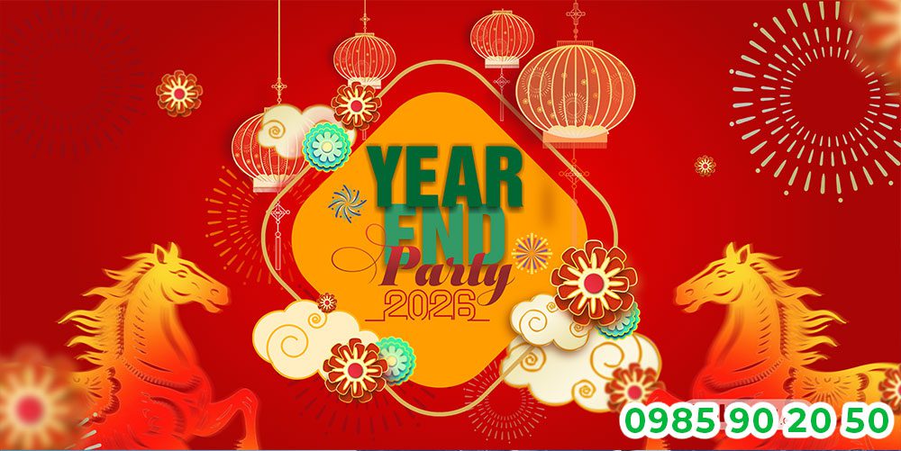 Mẫu backdrop Year end Party 08