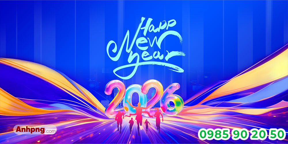 Mẫu backdrop Year end Party 17