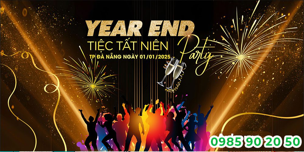 Mẫu backdrop Year end Party 26