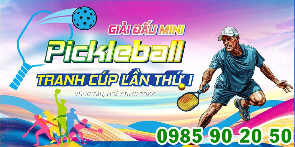 Mẫu backdrop giải cầu lông 13