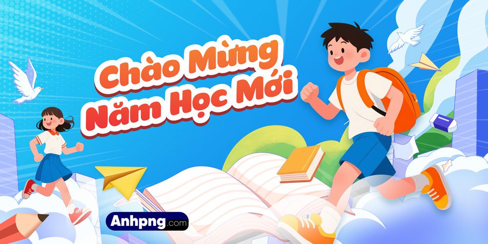 Top 10+ mẫu backdrop khai giảng đẹp mở màn năm học mới Mẫu backdrop khai giảng năm học mới 02
