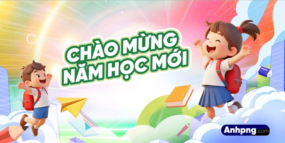 Top 10+ mẫu backdrop khai giảng đẹp mở màn năm học mới Mẫu backdrop khai giảng năm học mới 04