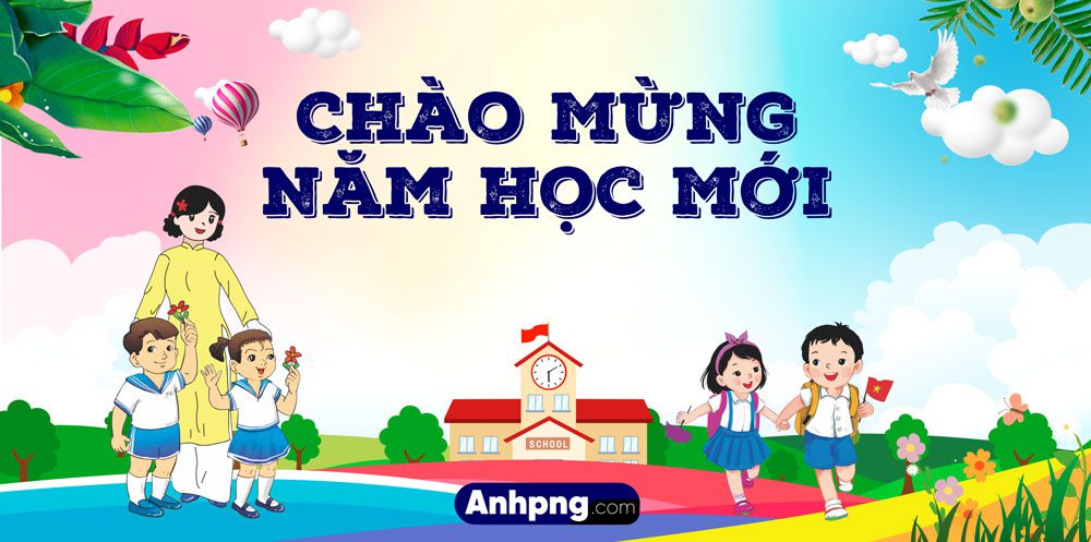 Top 10+ mẫu backdrop khai giảng đẹp mở màn năm học mới Mẫu backdrop khai giảng năm học mới 06