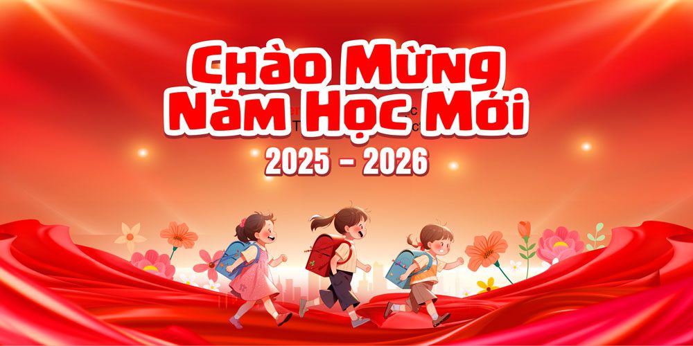 Top 10+ mẫu backdrop khai giảng đẹp mở màn năm học mới