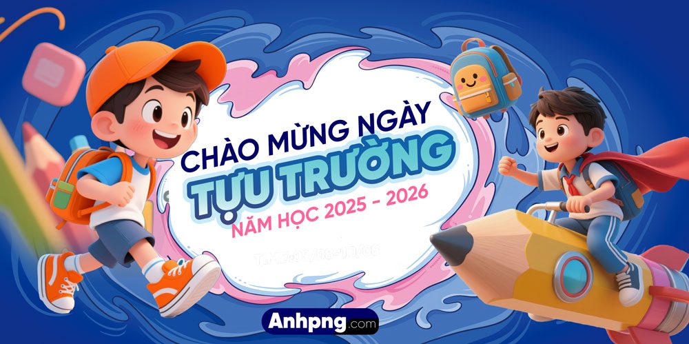 Top 10+ mẫu backdrop khai giảng đẹp mở màn năm học mới Mẫu backdrop khai giảng năm học mới 13