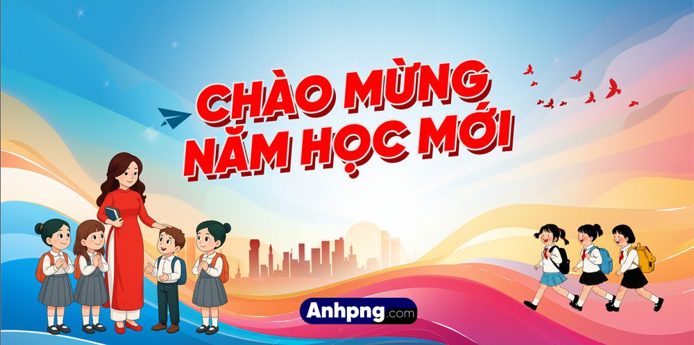 Top 10+ mẫu backdrop khai giảng đẹp mở màn năm học mới Mẫu backdrop khai giảng năm học mới 15