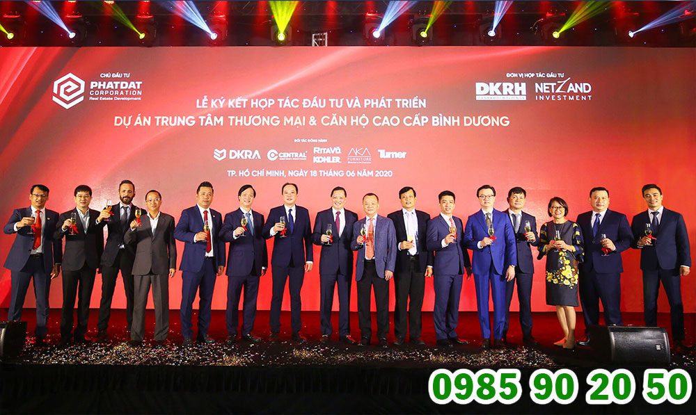 Top 10+ mẫu backdrop ký kết hợp đồng đẹp, ấn tượng nhất Mẫu backdrop ký kết hợp đồng 02