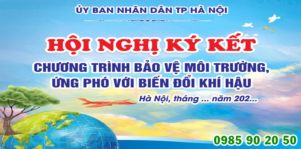 Top 10+ mẫu backdrop ký kết hợp đồng đẹp, ấn tượng nhất Mẫu backdrop ký kết hợp đồng 06