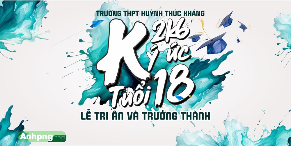 Top 10+ mẫu backdrop kỷ yếu, kỷ niệm ngày ra trường đẹp Mẫu backdrop kỷ yếu 01