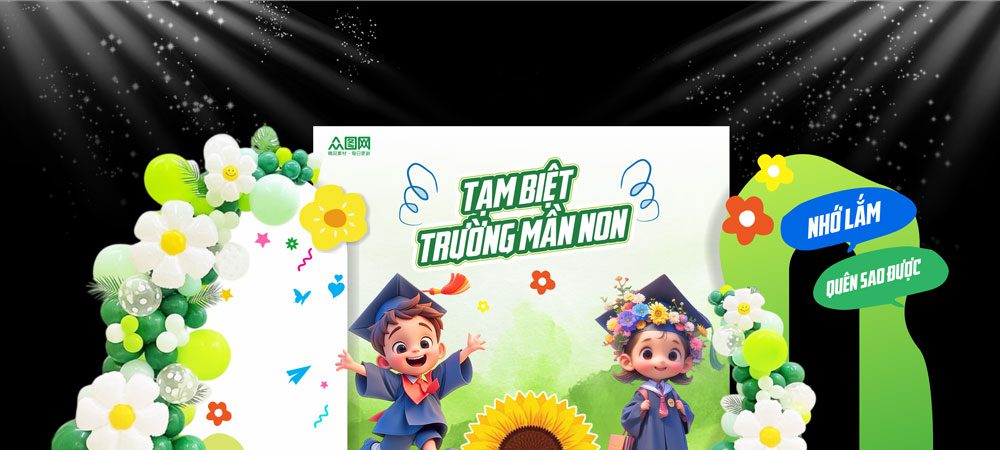 Top 10+ mẫu backdrop kỷ yếu, kỷ niệm ngày ra trường đẹp Mẫu backdrop kỷ yếu 16