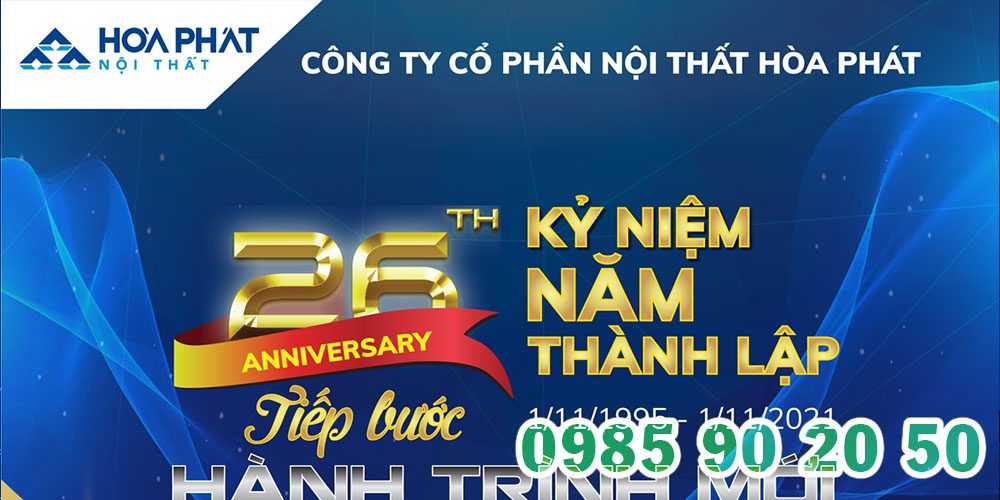 Mẫu backdrop kỷ niệm ngày thành lập công ty 02