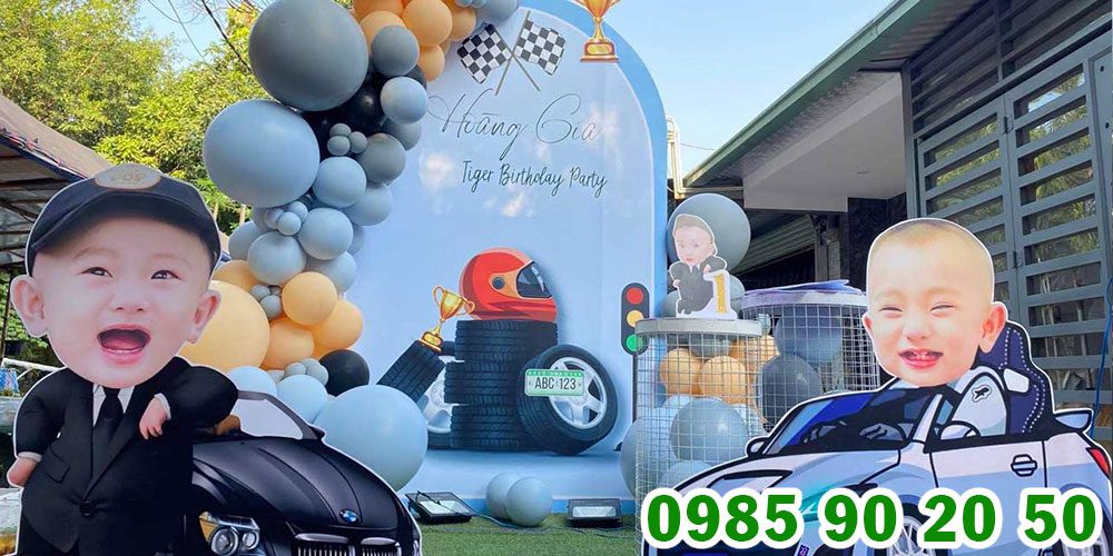 Mẫu backdrop thôi nôi bé 12
